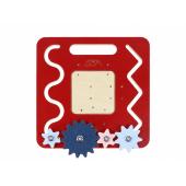 Бизиборд Дорожный Красный