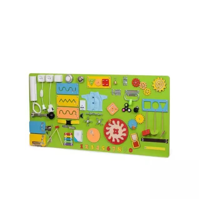 Бизиборд Мега 120х60 см салатовый Мега