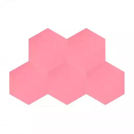 Утепляющие мягкие панели для детской комнаты MyMatto  - Сота розовый