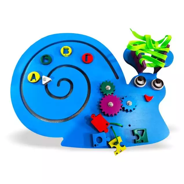 Бизиборд Добродушная улитка