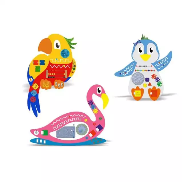 Набор бизибордов Сад птиц №2