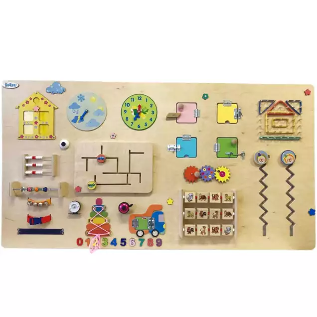 Бизи-панель Игрушка 150х80 см