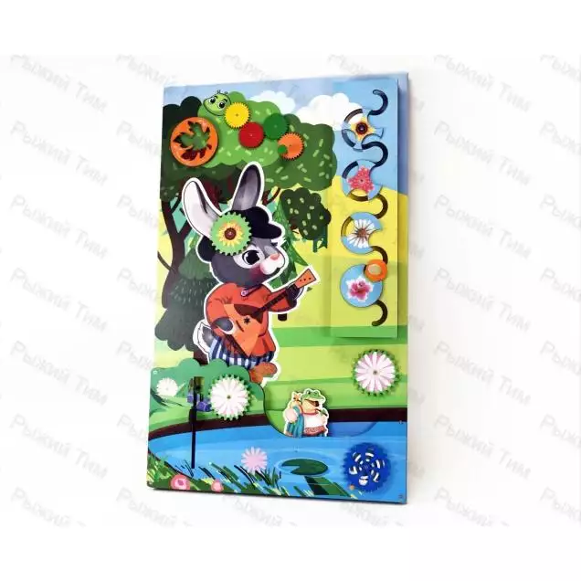 Бизиборд Зайчик-Попрыгайчик