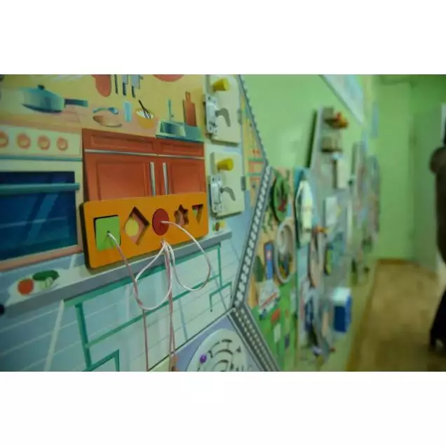 Комплект дидактических настенных панелей / Бизибордов Изучаем професии