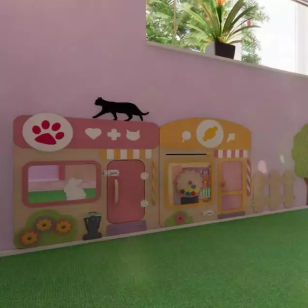 Набор декоративно-развивающих панелей Миниград