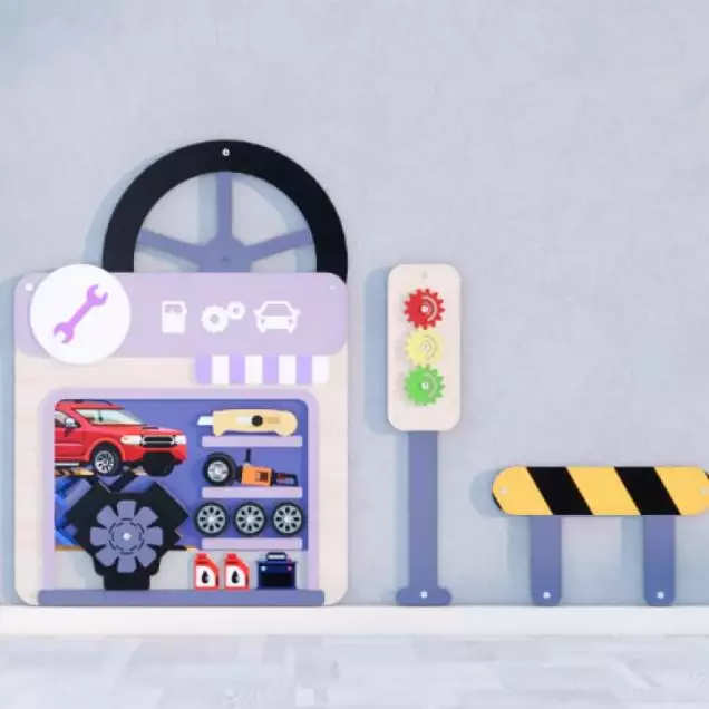 Набор декоративно-развивающих панелей Миниград