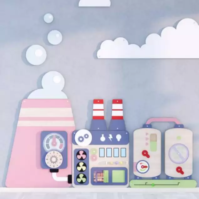 Набор декоративно-развивающих панелей Миниград