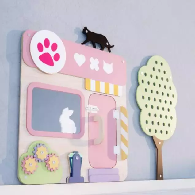 Набор декоративно-развивающих панелей Миниград